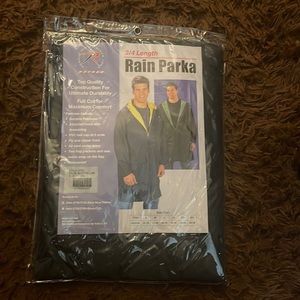 Top quality construction Rain Parka size XXL